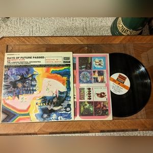 1967 The Moody Blues "Days of Future Passed" Original Vinyl Record